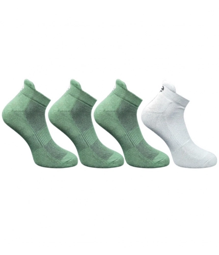 Generic 4_Pair Set Unisex Casual Cotton Printed Ankle Length Socks (Multicolor)