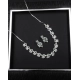 Generic Women's Brass Silver Plated Necklace set (Turquoise) Generic Women's Brass Silver Plated Necklace set (Turquoise)