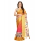 Generic Women's Cotton Blend Floral Printed Saree With Unstitched Blouse 5.5Mtr (Yellow) Generic Women's Cotton Blend Floral Printed Saree With Unstitched Blouse 5.5Mtr (Yellow)