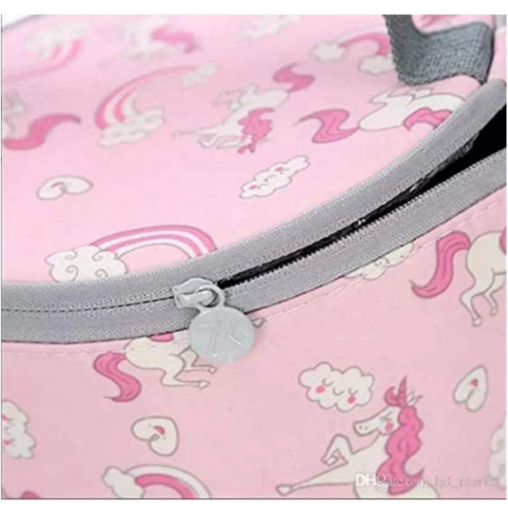 Generic Round Travel Lunch Bag – Portable Office Bag for Men And Women (Color: Assorted )