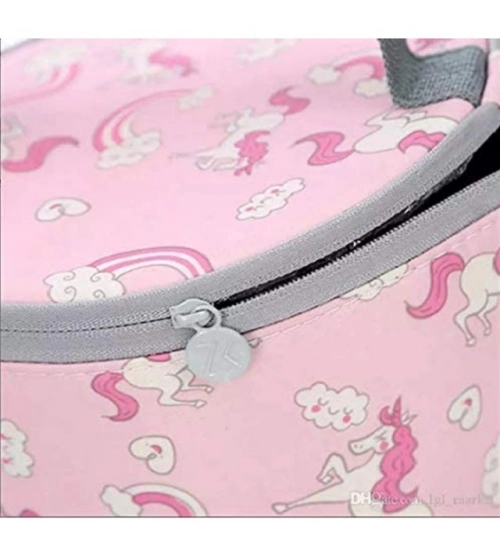 Generic Round Travel Lunch Bag – Portable Office Bag for Men And Women (Color: Assorted )