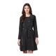 Generic Women's Denim Washed Long Sleeves Dress (Black) Generic Women's Denim Washed Long Sleeves Dress (Black)