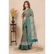 Generic Women's Cotton Silk Printed Saree With Unstitched Blouse 5.5Mtr (Multicolor) Generic Women's Cotton Silk Printed Saree With Unstitched Blouse 5.5Mtr (Multicolor)