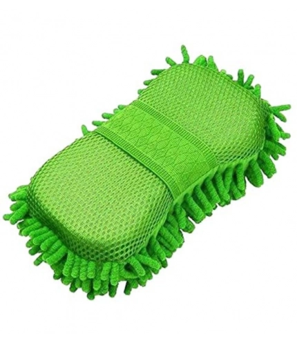 Generic Pack Of 2_Car Wash Sponge – Soft And Absorbent Cleaning Sponge for Vehicles (Color: Assorted )