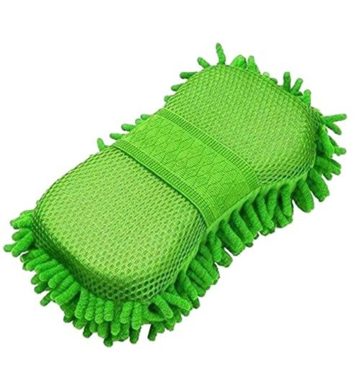 Generic Pack Of 2_Car Wash Sponge – Soft And Absorbent Cleaning Sponge for Vehicles (Color: Assorted )