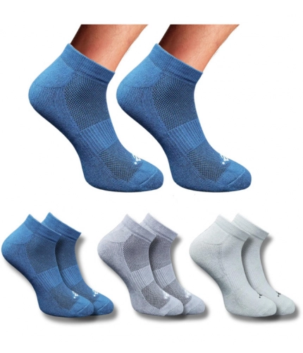 Generic 3_Pair Set Unisex Casual Cotton Printed Low Cut Socks (Multicolor)