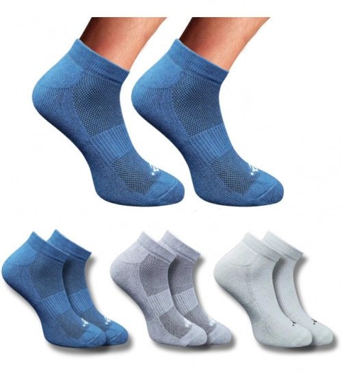 Generic 3_Pair Set Unisex Casual Cotton Printed Low Cut Socks (Multicolor)