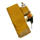 Generic Women's Silk Embellished Saree With Unstitched Blouse 5.5Mtr (Yellow) Generic Women's Silk Embellished Saree With Unstitched Blouse 5.5Mtr (Yellow)