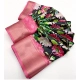 Generic Women's Cotton Silk Floral Printed Saree With Unstitched Blouse 5.5Mtr (Black)