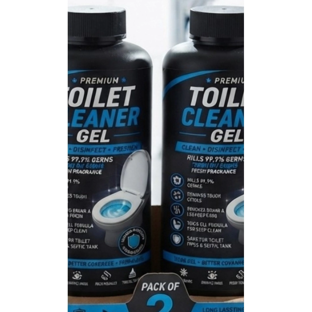 Generic Pack of 2 Toilet Cleaner Gel Bottles 100 ML - Image 3