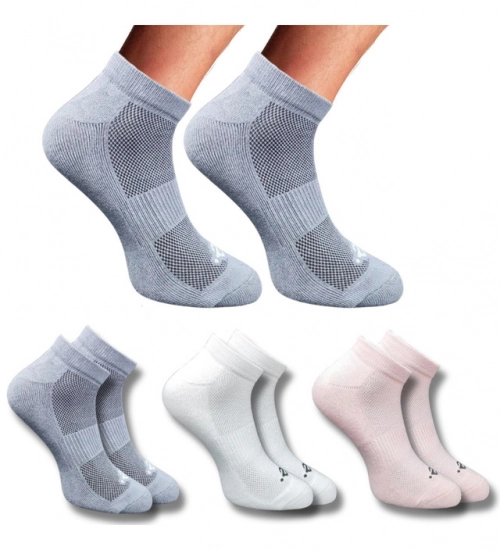 Generic 3_Pair Set Unisex Casual Cotton Printed Low Cut Socks (Multicolor)