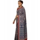 Generic Women's Crepe Printed Saree With Unstitched Blouse 5.5Mtr (Navy Blue) Generic Women's Crepe Printed Saree With Unstitched Blouse 5.5Mtr (Navy Blue)