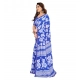 Generic Women's Georgette Printed Saree With Unstitched Blouse 5.5Mtr (Blue) Generic Women's Georgette Printed Saree With Unstitched Blouse 5.5Mtr (Blue)