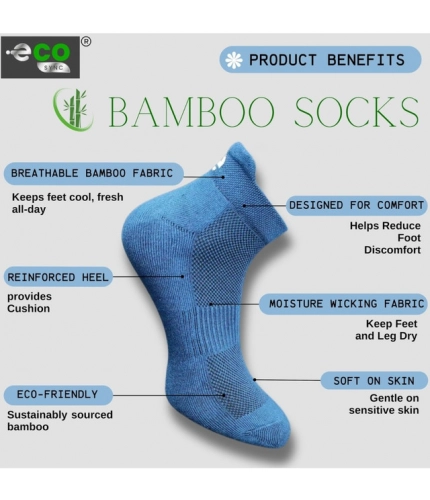 Generic 4_Pair Set Unisex Casual Cotton Printed Ankle Length Socks (Multicolor)