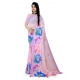 Generic Women's Georgette Floral Printed Saree With Unstitched Blouse 5.5Mtr (Light Pink) Generic Women's Georgette Floral Printed Saree With Unstitched Blouse 5.5Mtr (Light Pink)
