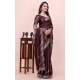Generic Women's Georgette Embroidered Saree With Unstitched Blouse 5.5Mtr (Wine) Generic Women's Georgette Embroidered Saree With Unstitched Blouse 5.5Mtr (Wine)