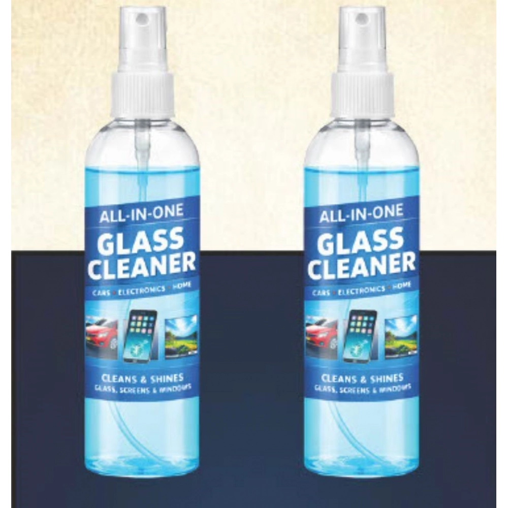 Generic Pack of 2 All-in-One Glass Cleaner Spray Bottles 100 ML