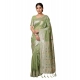 Generic Women's Linen Cotton Printed Saree With Unstitched Blouse 5.5Mtr (Light Green) Generic Women's Linen Cotton Printed Saree With Unstitched Blouse 5.5Mtr (Light Green)