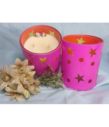 Generic Pack Of_1 Soy Wax And Bees Wax Blend Candles Liquid Volume 160