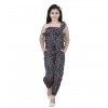Generic Girl's Polyester Moss Floral Sleeveless Jumpsuit (Multicolor) Generic Girl's Polyester Moss Floral Sleeveless Jumpsuit (Multicolor)