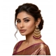 Generic Women's Zinc Alloy Gold Plated Chandbali Earrings (Multicolor) Generic Women's Zinc Alloy Gold Plated Chandbali Earrings (Multicolor)