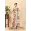 Generic Women's Cotton Silk Printed Saree With Unstitched Blouse 5.5Mtr (Multicolor) Generic Women's Cotton Silk Printed Saree With Unstitched Blouse 5.5Mtr (Multicolor)