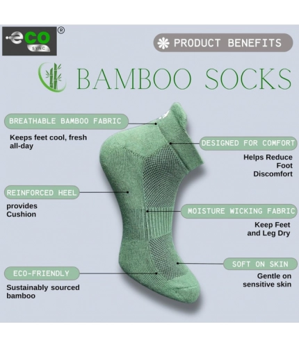 Generic 4_Pair Set Unisex Casual Cotton Printed Ankle Length Socks (Multicolor)