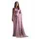 Generic Women's Blended_Cotton Floral Saree With Unstitched Blouse 5.5Mtr (Lavender) Generic Women's Blended_Cotton Floral Saree With Unstitched Blouse 5.5Mtr (Lavender)