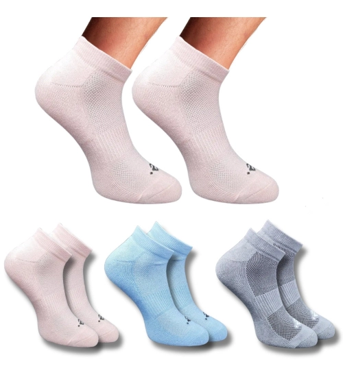 Generic 3_Pair Set Unisex Casual Cotton Printed Low Cut Socks (Multicolor)