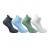 Generic 4_Pair Set Unisex Casual Cotton Printed Ankle Length Socks (Multicolor)