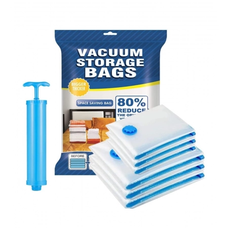 Generic Plastic Vacuum Storage Bags with Hand Pump