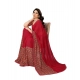 Generic Women's Georgette Printed Saree With Unstitched Blouse 5.5Mtr (Red) Generic Women's Georgette Printed Saree With Unstitched Blouse 5.5Mtr (Red)
