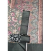 Generic Women's Cotton Silk Floral Printed Saree With Unstitched Blouse 5.5Mtr (Grey-Black)