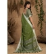 Generic Women's Linen Cotton Printed Saree With Unstitched Blouse 5.5Mtr (Green) Generic Women's Linen Cotton Printed Saree With Unstitched Blouse 5.5Mtr (Green)
