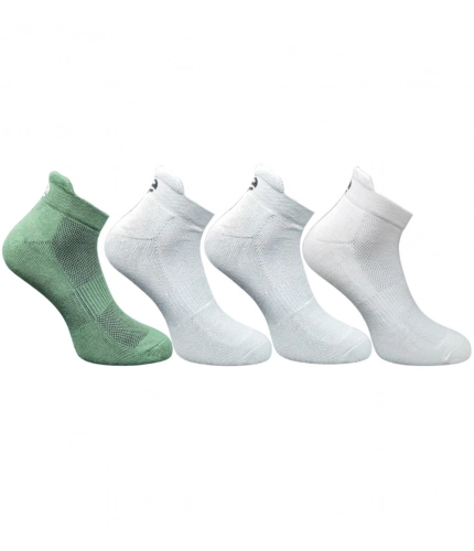 Generic 4_Pair Set Unisex Casual Cotton Printed Ankle Length Socks (Multicolor)