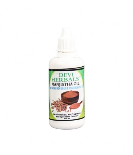 Generic Devi Herbal Manjistha 50 ML Oil - Natural, Anti-Aging And Breathable Hair Oil