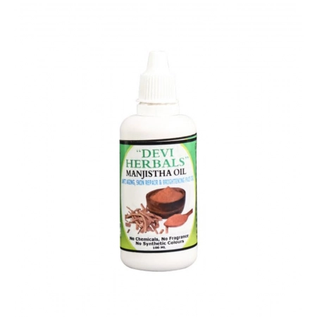 Generic Devi Herbal Manjistha 50 ML Oil - Natural, Anti-Aging And Breathable Hair Oil