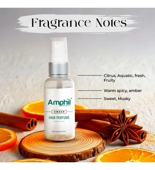 Generic Amphil beauty Ember Unisex Hair perfume 60 ml | Alcohol free | Water based | Paraben Free