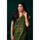 Generic Women's Net Sequence Saree With Unstitched Blouse 5.5Mtr (Light Green) Generic Women's Net Sequence Saree With Unstitched Blouse 5.5Mtr (Light Green)