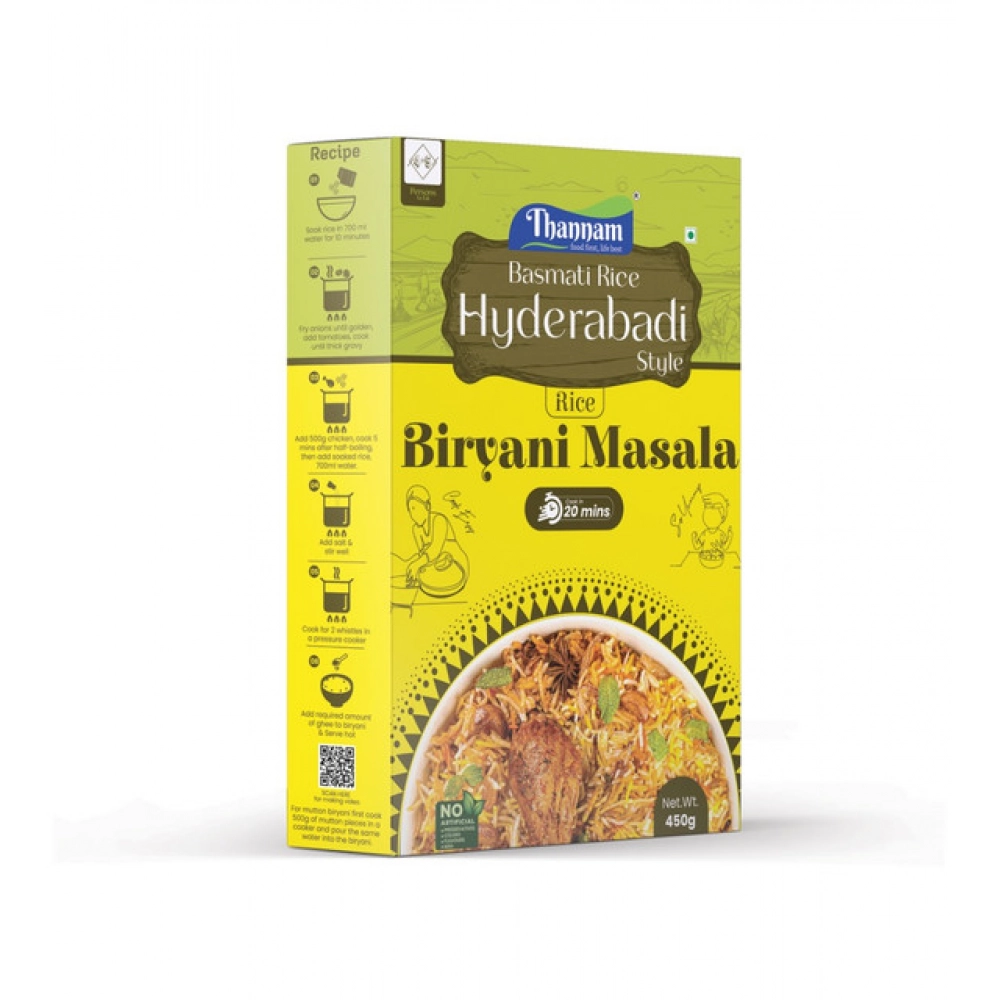 Generic Thannam Hydrabad Biryani Masala Powder With Rice (450GM)