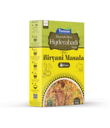 Generic Thannam Hydrabad Biryani Masala Powder With Rice (450GM)