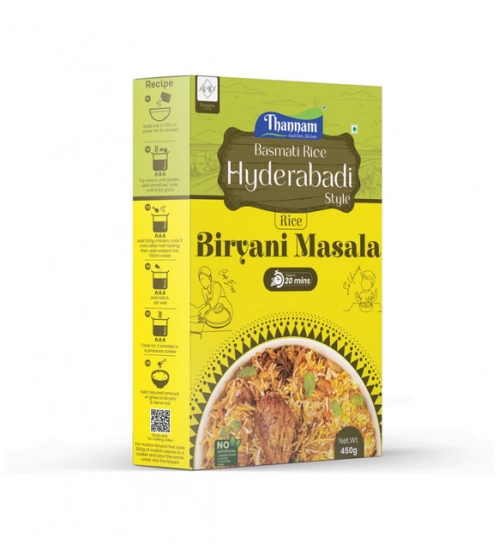 Generic Thannam Hydrabad Biryani Masala Powder With Rice (450GM)
