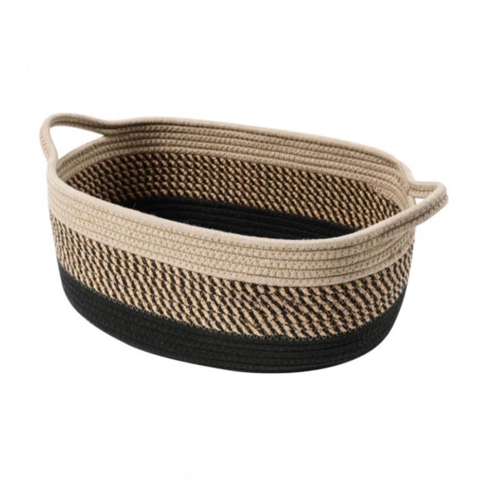 Generic Cotton Pack Of_1 Baby Basket 15x6 Inch Storage Basket For Clothes (Brown) Generic Cotton Pack Of_1 Baby Basket 15x6 Inch Storage Basket For Clothes (Brown)
