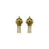 Generic Women's Pack of_2 Brass Gold-Plated Earrings (Gold) Generic Women's Pack of_2 Brass Gold-Plated Earrings (Gold)