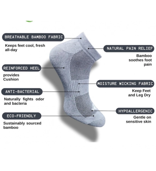 Generic 3_Pair Set Unisex Casual Cotton Printed Low Cut Socks (Multicolor)