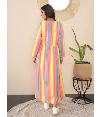 Generic Women's Polyester Crepe Printed Long Sleeves Shrug (Multicolor)