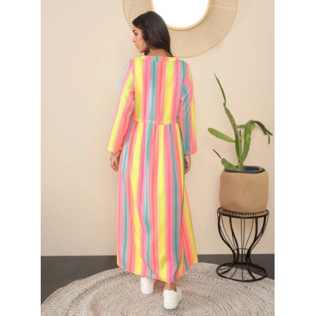 Generic Women's Polyester Crepe Printed Long Sleeves Shrug (Multicolor) Generic Women's Polyester Crepe Printed Long Sleeves Shrug (Multicolor)