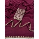 Generic Women's Chiffon Embroidered Saree With Unstitched Blouse 5.5Mtr (Maroon) Generic Women's Chiffon Embroidered Saree With Unstitched Blouse 5.5Mtr (Maroon)