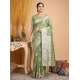 Generic Women's Linen Cotton Printed Saree With Unstitched Blouse 5.5Mtr (Light Green) Generic Women's Linen Cotton Printed Saree With Unstitched Blouse 5.5Mtr (Light Green)