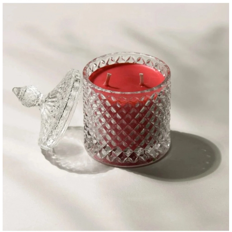 Generic Soya Wax, Glass Jar Candle (Single Piece)